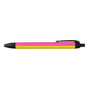 Pansexual Pride (Pan Flag) Black Ink Pen