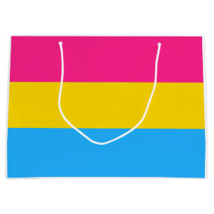 Pansexual Pride (Pan Flag) Large Gift Bag