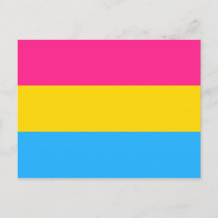 Pansexual Pride (Pan Flag) Postcard
