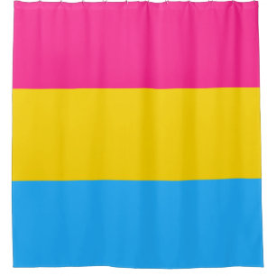 Pansexual Pride (Pan Flag) Shower Curtain