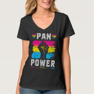Pansexual Pride Pan Power Vintage Pansexuality Pan T-Shirt