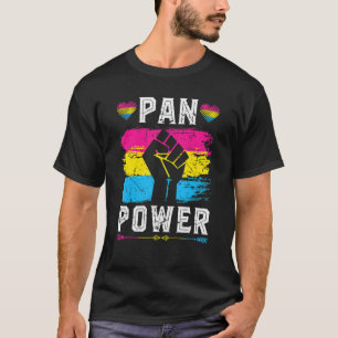 Pansexual Pride Pan Power Vintage Pansexuality Pan T-Shirt