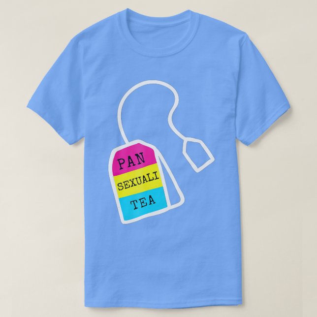 Pansexual Pride  Pansexualitea  T-Shirt (Design Front)
