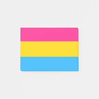 Pansexual Pride Post-it Notes