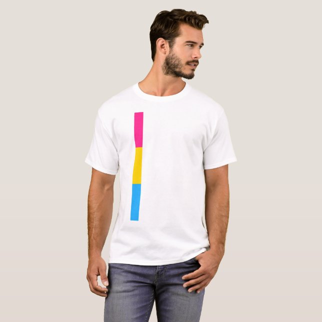 Pansexual Pride T-Shirt (Front Full)