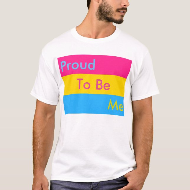 Pansexual Pride T-Shirt (Front)