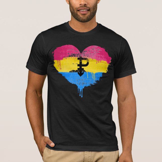 Pansexual Pride T-Shirt (Front)