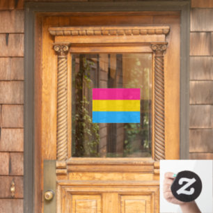 Pansexual Pride Window Cling