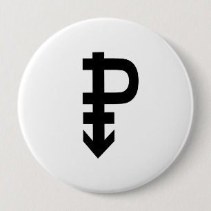 Pansexual Symbol 10 Cm Round Badge