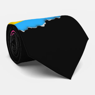 Pansexuale Pride flag Tie