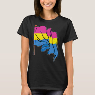 Pansexuality Flag Pan Pride Human Rights Lgbt Frie T-Shirt