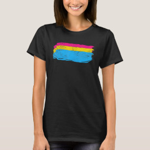 Pansexuality Flag Queer Lgbt Pan Pride Equality Pa T-Shirt