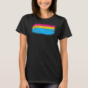 Pansexuality Flag Queer Lgbt Pan Pride Equality Pa T-Shirt