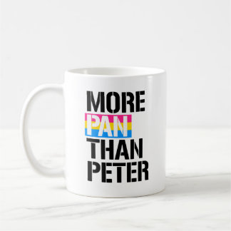 Pansexuality - More Pan Than Peter - - LGBTQ Right Coffee Mug