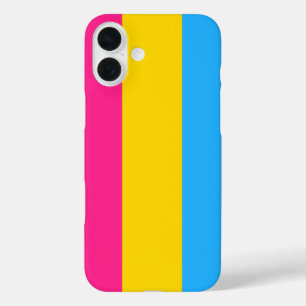 Pansexuality pride flag iPhone 16 plus case