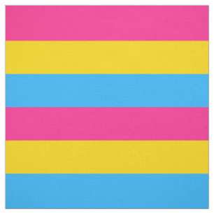 Pansexuality pride flag fabric