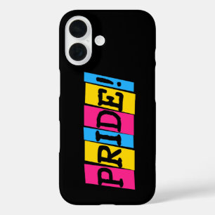 Pansexuality Pride text iPhone 16 Case
