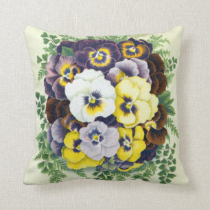 Pansies Cushion
