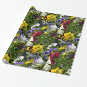 Pansies Forever... Wrapping Paper