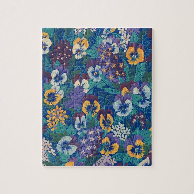 Pansies Jigsaw Puzzle (Vertical)