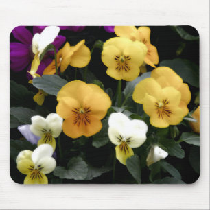 Pansies Mouse Mat