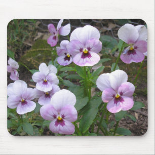 Pansies Mouse Mat
