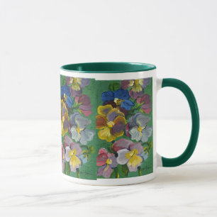 Pansies Mug