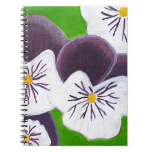 Pansies Notebook