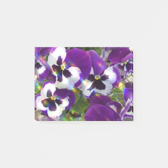 Pansies Post-it Notes (Front)