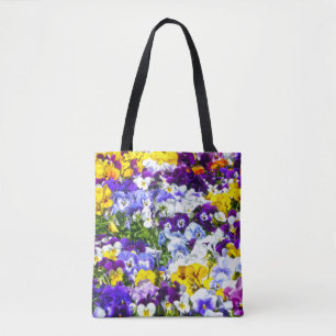 Pansies Tote Bag