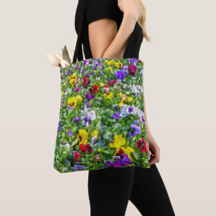 Pansies Tote Bag