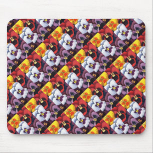 "Pansy #2" Tiled Pattern Floral Mousepad