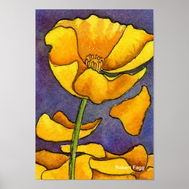 Pansy #4 Art Print (Front)