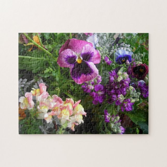 Pansy and Friends Jigsaw Puzzle (Horizontal)