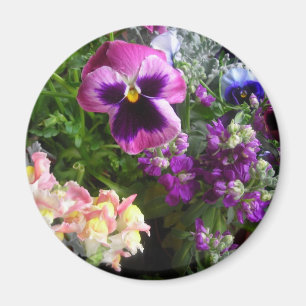 Pansy and friends Magnet