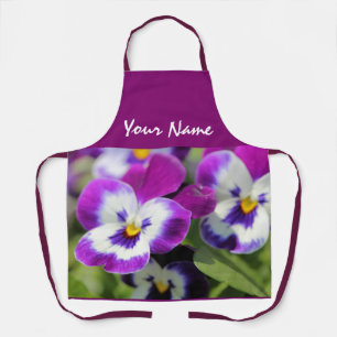 Pansy Apron