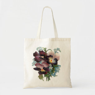 Pansy Bouquet Tote Bag