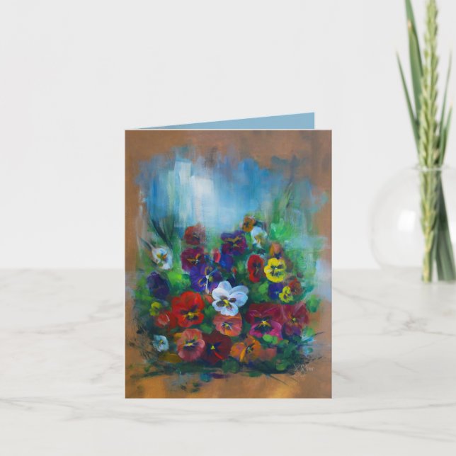 Pansy Card (Front)