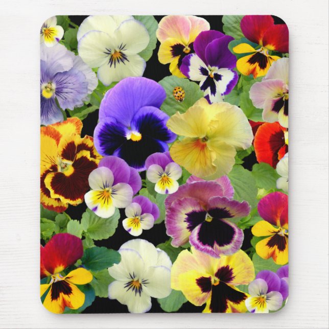 PANSY DELIGHT MOUSE MAT (Front)