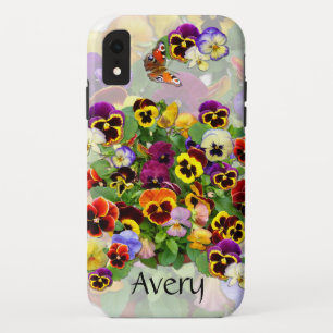 Pansy Display iPhone XR Case