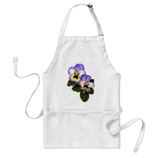 Pansy Duo Standard Apron (Front)