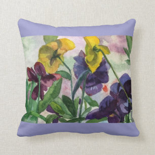 Pansy Field Cushion