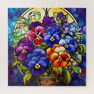 Pansy Flowers Puzzle