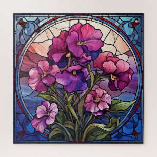 Pansy Flowers Puzzle