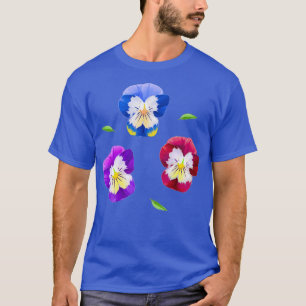 pansy flowers T-Shirt
