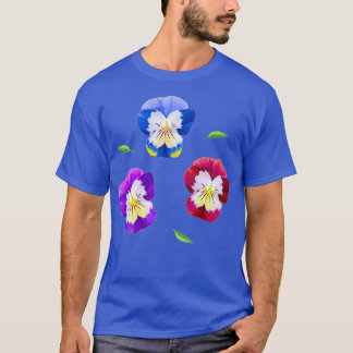 pansy flowers T-Shirt