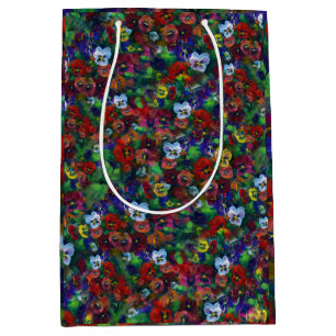 Pansy Gift bag (red)