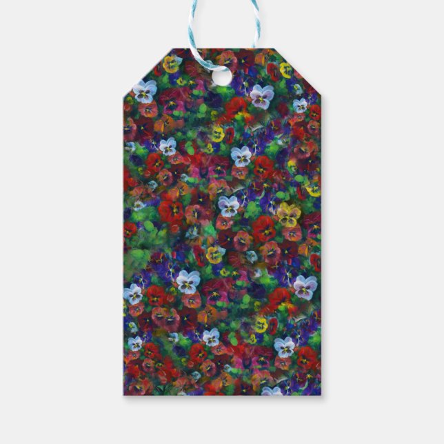 Pansy gift tag (Front)