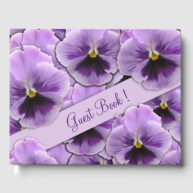 Pansy Guest Book (Front)