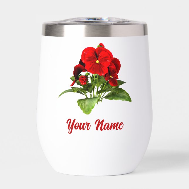 Pansy Lover Floral Personalised Custom (Front)